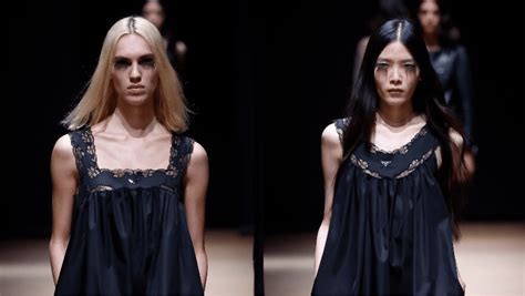 Trans models walk for Prada 'for first time' at Milan  